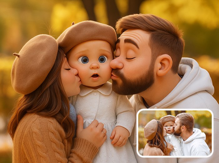 Turn photos into Pixar-Like masterpieces