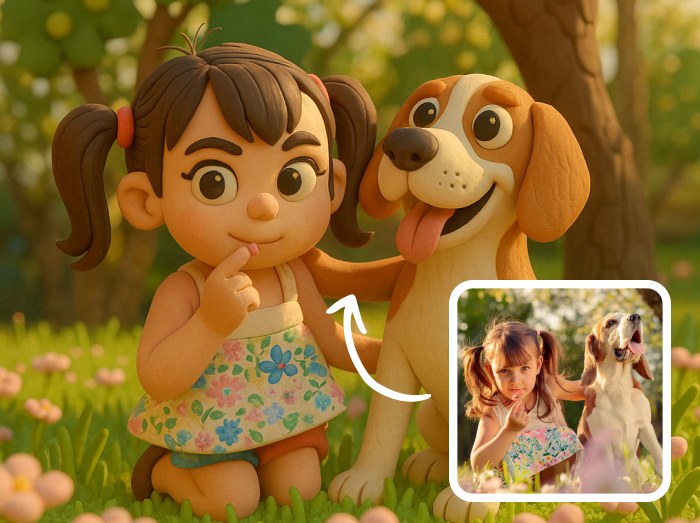 Claymation for pets & people alike