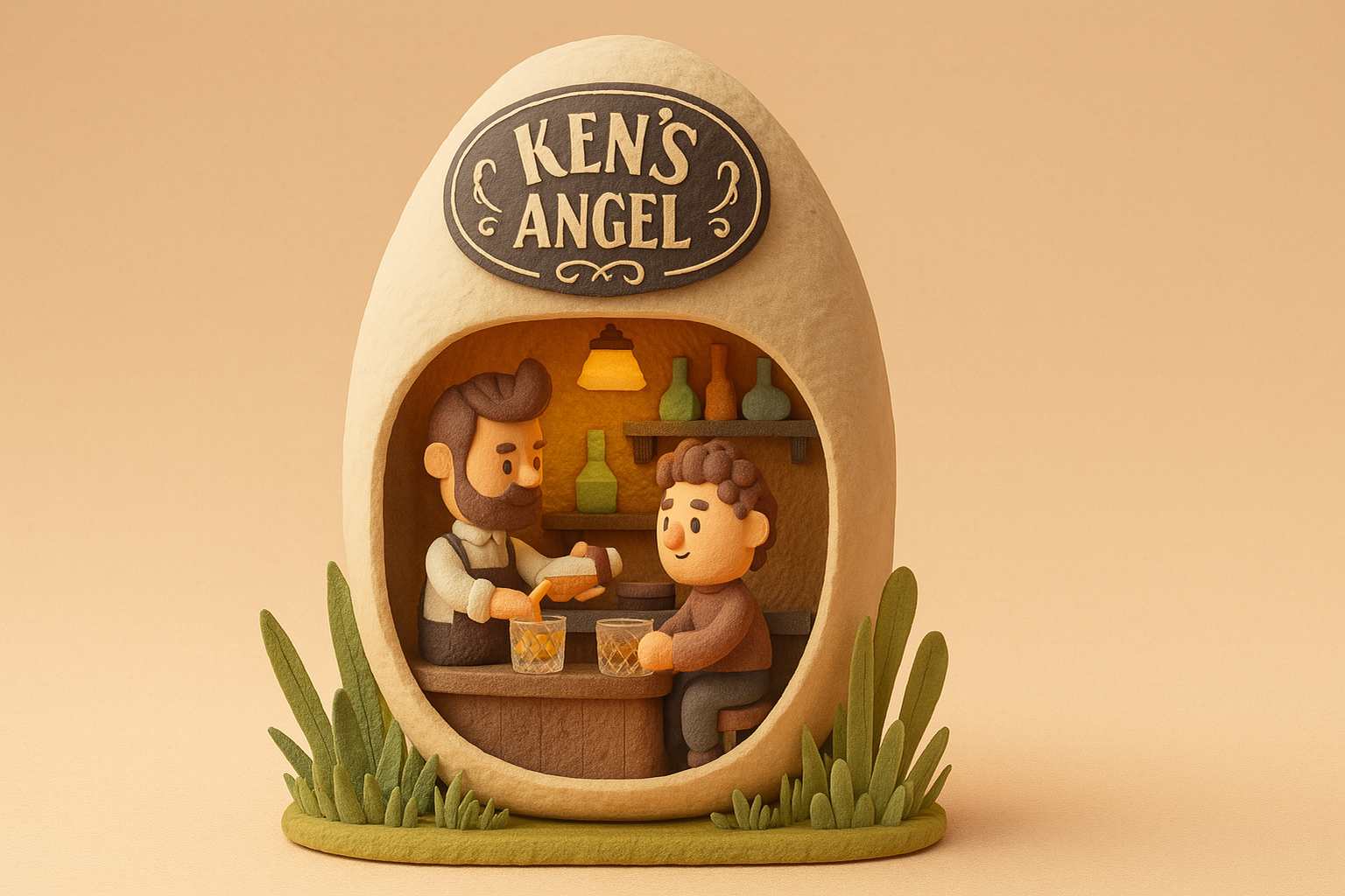 Series of branded egg displays