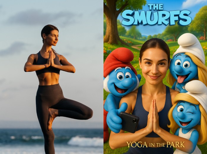 A Smurfy squad in every shot