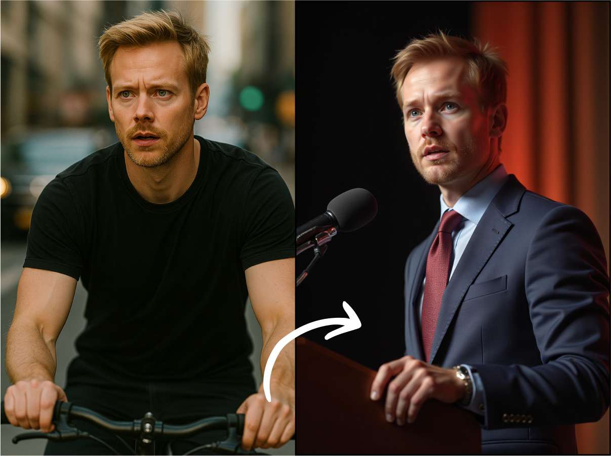 Sprechen Sie mit Zuversicht